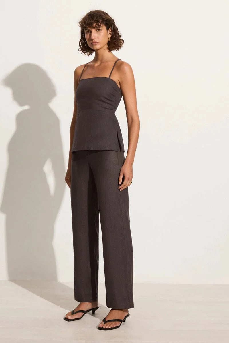 Marcelo Top- Charcoal