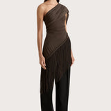 Bodil Top - Chocolate Brown