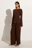 Pian Tunic Top- Cioccolato