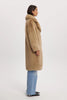 Savannah Maxi Vegan Fur Coat - Sand