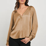 Sandra Top- Camel