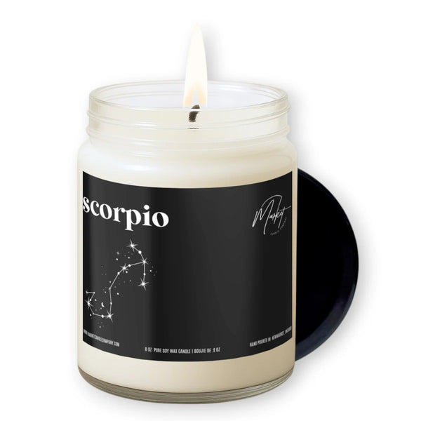 Scorpio Zodiac Candle