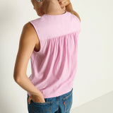 Selma V-Neck Tank - Lilac