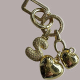 Bag Charm - Bubble Letter, S