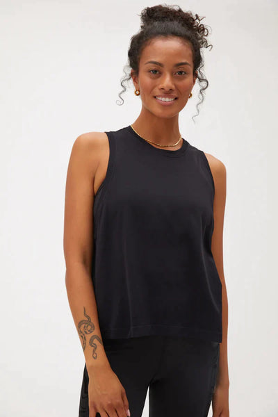 Elite Seamless Tank - Black