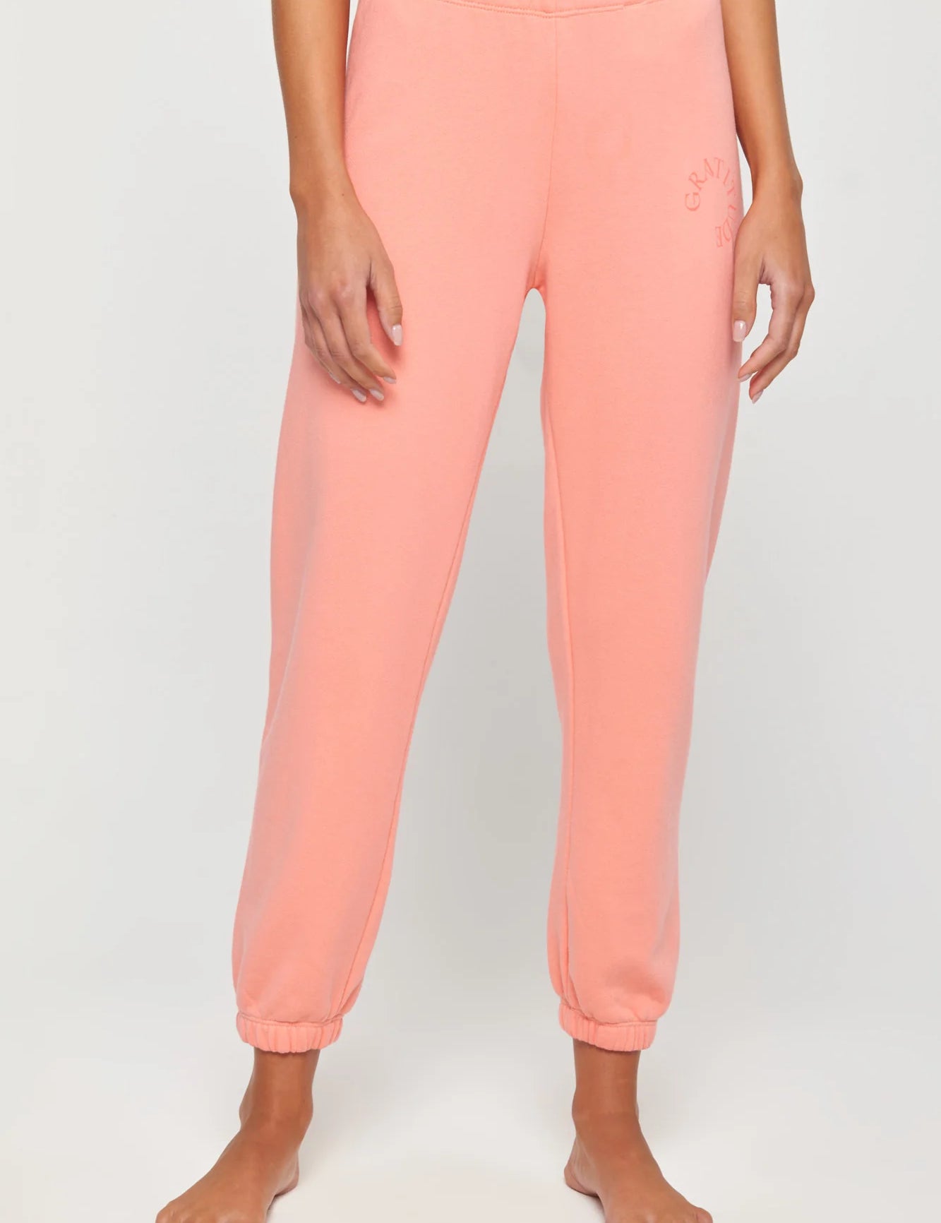 Gratitude Luna Sweatpant - Flamingo