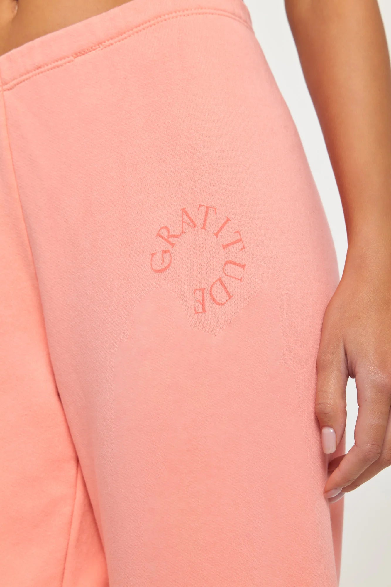 Gratitude Luna Sweatpant - Flamingo