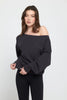 La Vida Off Shoulder - Vintage Black