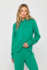Seeing Eye Harper Crop Hoodie-  Jade