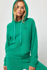 Seeing Eye Harper Crop Hoodie-  Jade