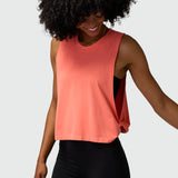 Drifter Seamless Tank - Flamingo