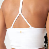 Bryn Seamless Crop Tank Solid - Bright White