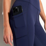 Cruz 7/8 Pocket Legging- Indigo