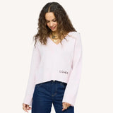Saturday Cashmere Sweater - Hardly Pink