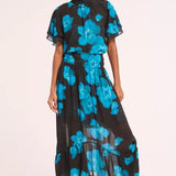Kaye Chiffon Top - Celestial Blue