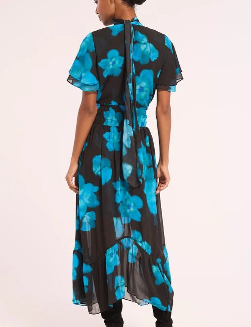 Kaye Chiffon Top - Celestial Blue