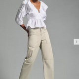 Brylie Sanded Twill Pant - Shale