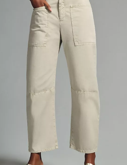Brylie Sanded Twill Pant - Shale
