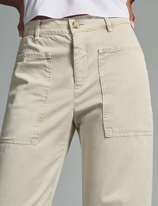 Brylie Sanded Twill Pant - Shale