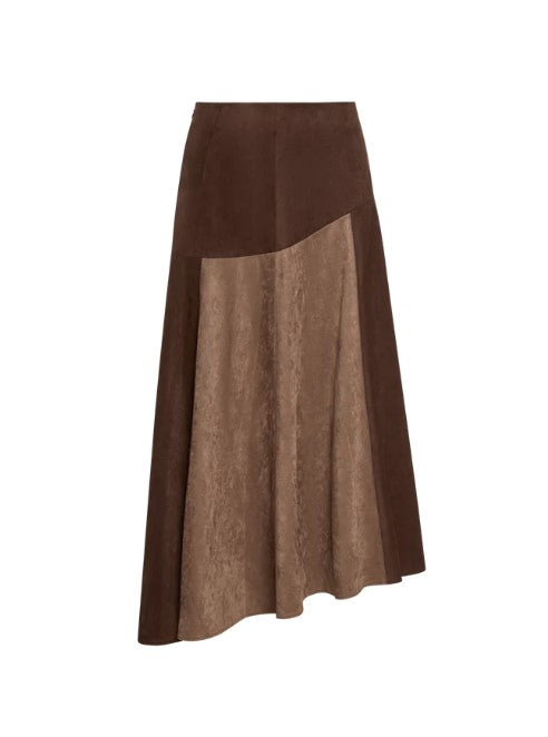 Lenore Skirt - Faux Suede Mix