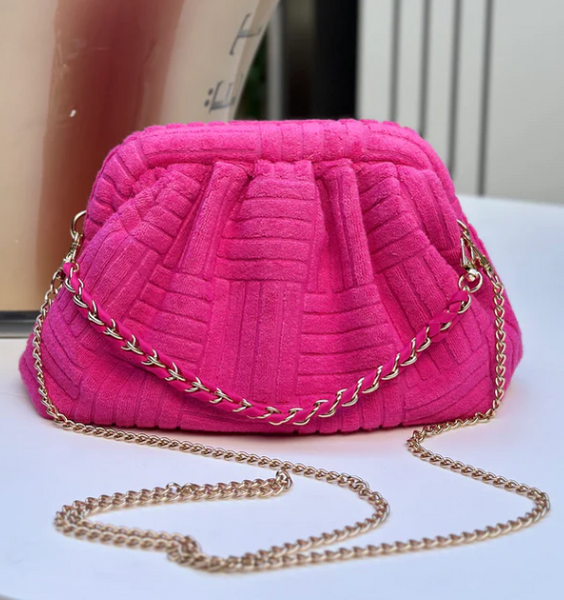The Belize - Fuchsia Terry Cloth