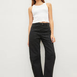 Brylie Sanded Twill Pant - Vintage Black