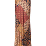 Sierra Skirt - Surreal Patchwork Satin