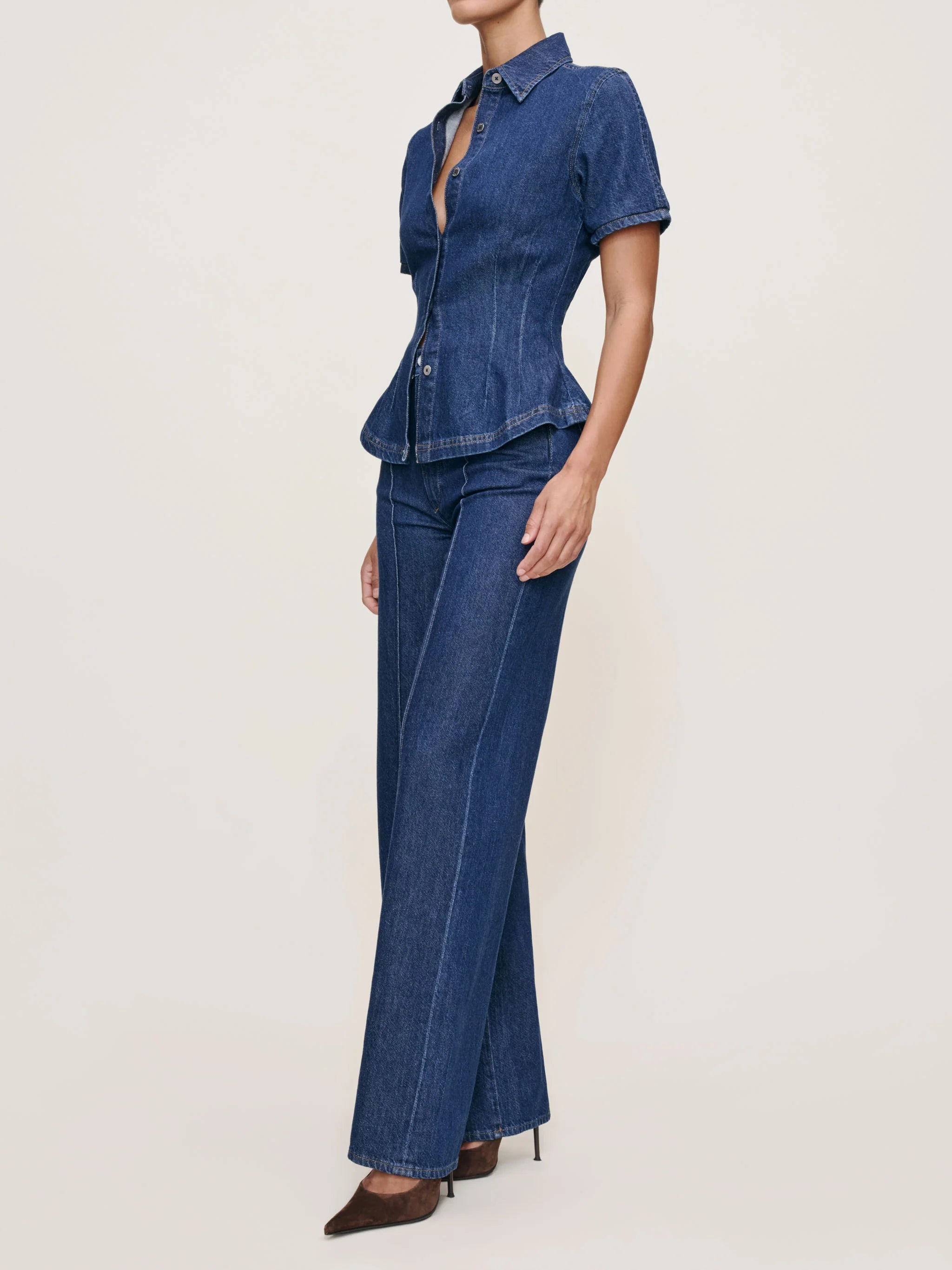 Hepburn Wide Leg - Inkwell