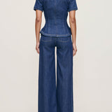 Hepburn Wide Leg - Inkwell