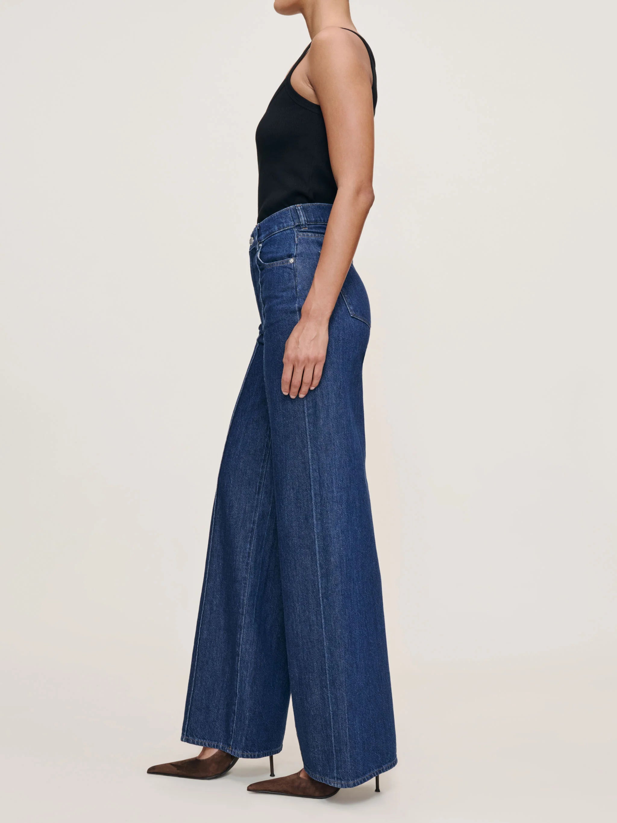 Hepburn Wide Leg - Inkwell