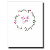Thank You Wreath Card