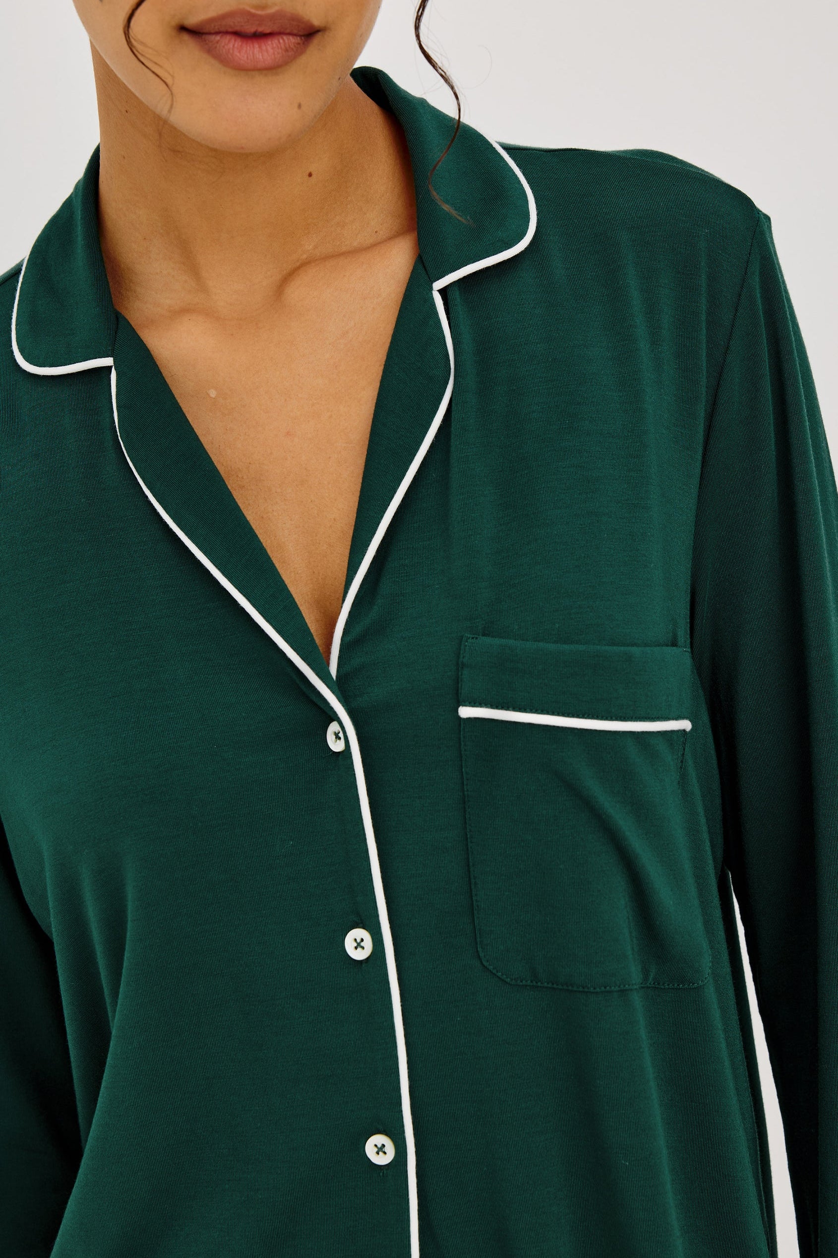 Varra Pajama Set- Evergreen