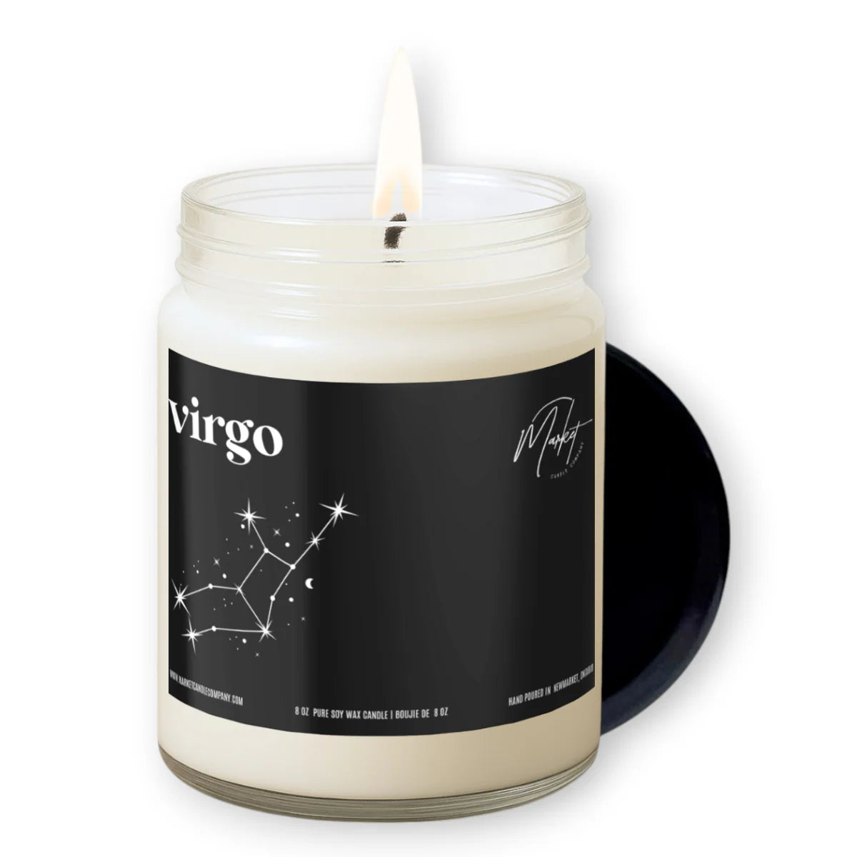 Virgo Zodiac Candle