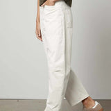 Brylie Sanded Twill Pant - Sleet