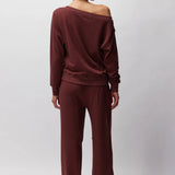 Lofty Slub Rib Vida - Washed Burgundy