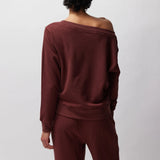 Lofty Slub Rib Vida - Washed Burgundy