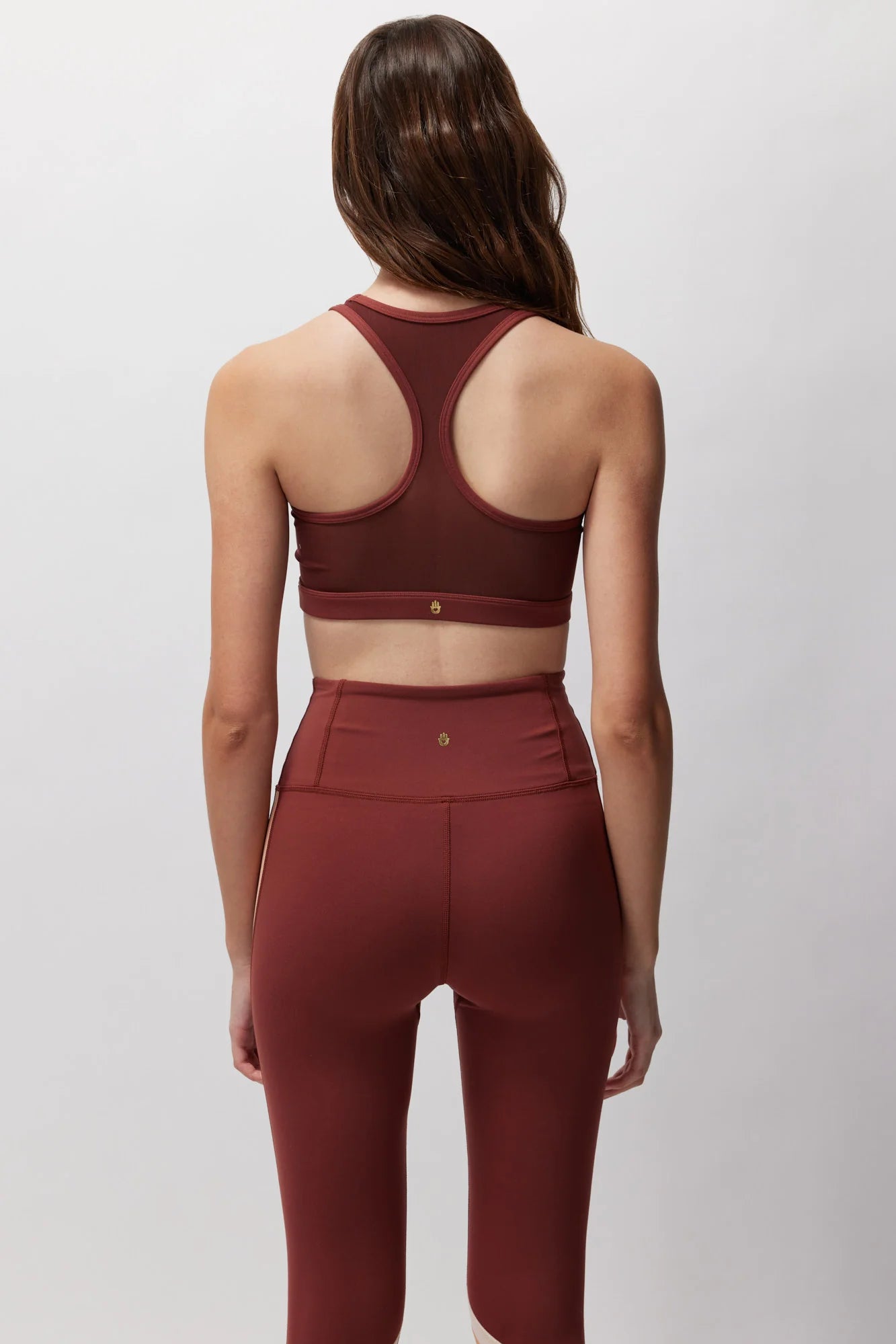 Velo Dream Tech Eco Jersey Racerback Bra - Burgundy