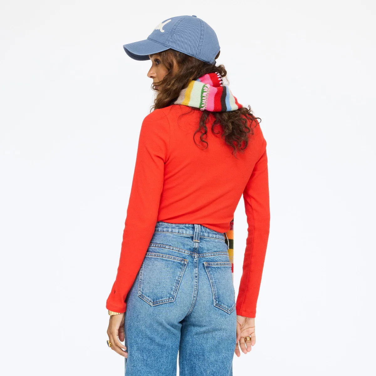 Loved Baseball Hat - Washed Blue