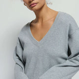 Wyatt Oversized Sweatshirt - Heather Grey
