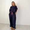 Weekend Barb Sweatpant - Indigo Blue