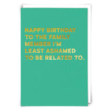 Ashamed Greeting Card