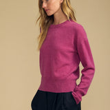 Alba Cashmere Sweater - Violet