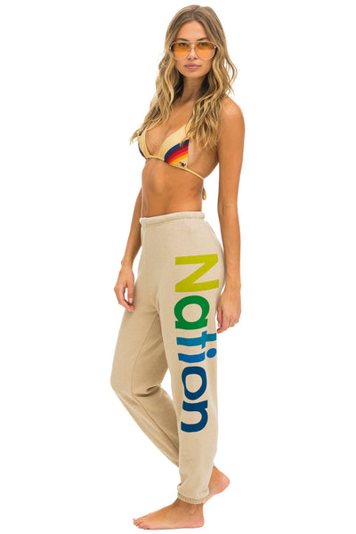 Aviator Nation 2 Women's Sweatpants - Sand