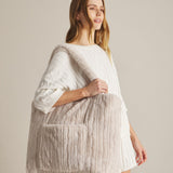 Dream Faux Blanket & Bag Set - Sandstone