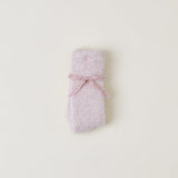 Heathered Socks - Dusty Rose/White