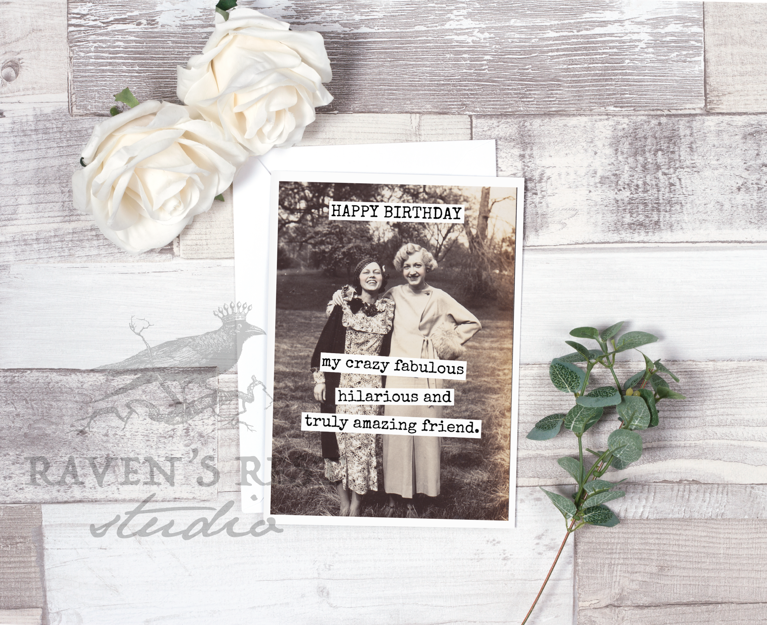 Crazy Fabulous Hilarious Truly Amazing Card