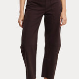 Brylie Sanded Twill Pant - Mole