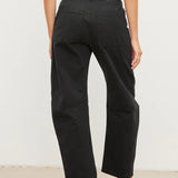 Brylie Sanded Twill Pant - Vintage Black