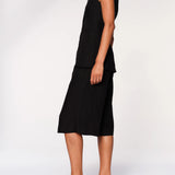 Hepburn Short-Black Linen