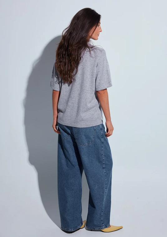 Carve Oversized Tee - Whisper